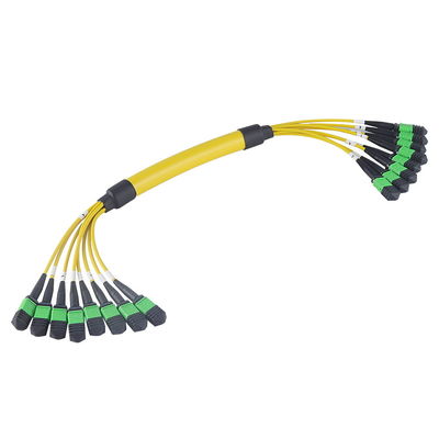 96F 192F فیبر نوری MPO MTP Breakable Cable Singlemode