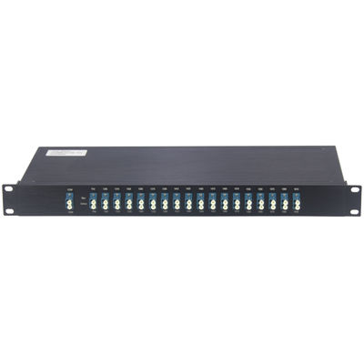 18CH CWDM Mux Demux Single Fiber Wavelele Wavele Division Monitor Multiplexing Monitor Port اختیاری