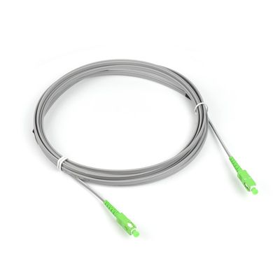 Drop Wire Cable Patch Cord SC APC To SC APC Patch Cords Single Mode FTTH Fib Fiber Optic