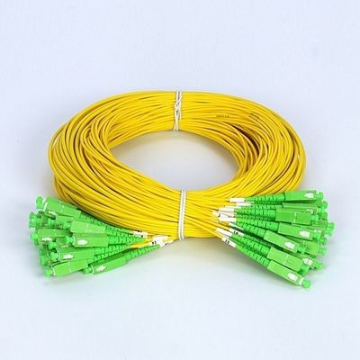 OS2 LSZH 24 هسته فیبر نوری Breakout Patch Cable G657A2 SC To SC