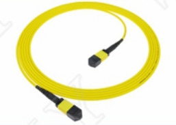 MTP-12 APC زنانه به MTP-12 APC زنانه SingleMode OS2 Plenum OFNP Type A MPO Patch Cord 5m 16ft