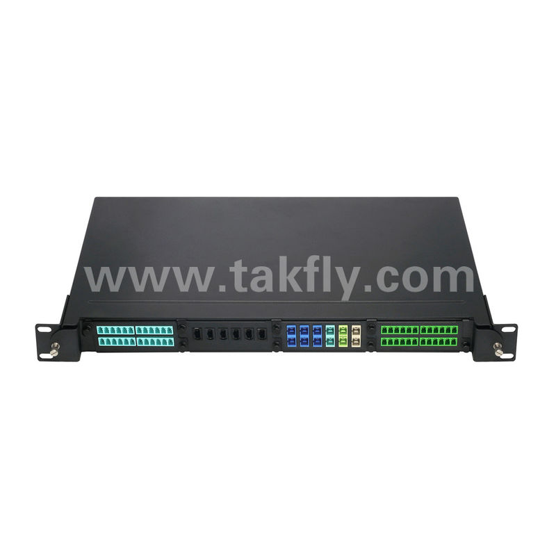 مدیریت پانل پیچ MPO / MTP کاست آلومینیوم آلیاژ نوع کششی فیبر نوری برای مرکز داده FTTX کابل کشی