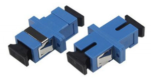 آداپتور فیبر نوری SC برای شبکه SM و MM حالت ذخیره سازی دمای -40- 85C عملکرد