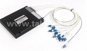 16 CH CWDM Mux Demux ABS Box 2.0mm 3.0mm LC اتصال کننده APC