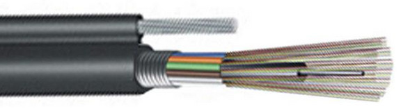 2-144F کابل فیبر نوری GYFTC8S برای کاربردهای بیرونی در فیبر G652D