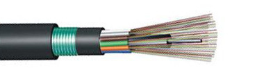 کابل های بیرونی GYFTY53 2-144F دو قطعات دو قطعه ای با مواد MDPE / HDPE