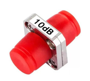 FC زنانه-زنانه SM MM Fiber Optic Attenuator -40C  85C برای بهینه سازی شبکه