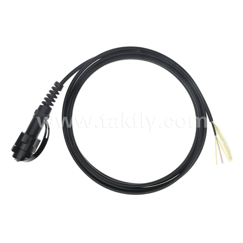 SM/MM MPO Pigtail Patch Cord MTP Trunk Cable ODVA-MPO/MTP ضد آب برای مرکز داده FTTX