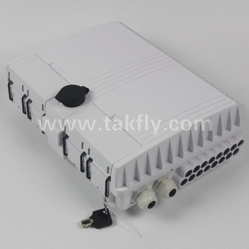 16 پورت FTTx جعبه پایانی کابل فیبر FTKS-1805-16E وزن سبک فشار جوی 70Kpa-106Kpa