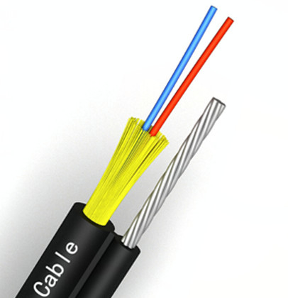 کابل نوری 12 هسته ای با آستین تنگ FTTH-2C برای نصب راحت