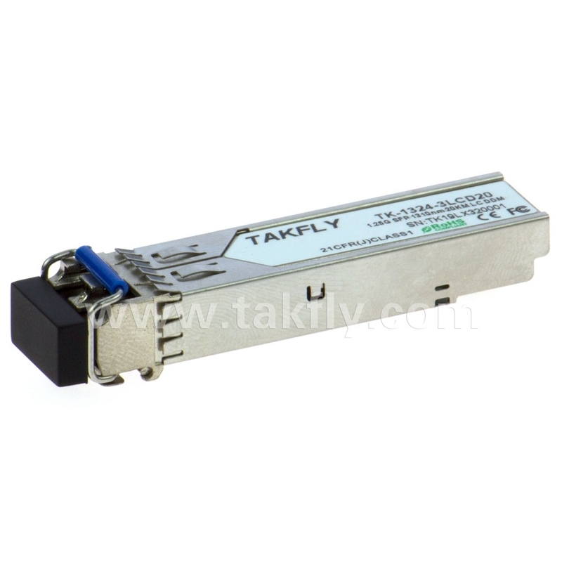 1.25G SFP 1310nm 20KM SMF DDM LC CISCO JUNIPER HUAWEI سازگار با SFP ماژول فرستنده نوری
