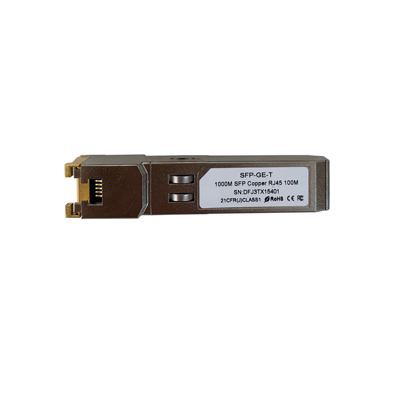 1000BASE-T SFP مس 100m RJ-45 CISCO JUNIPER HUAWEI سازگار با SFP ماژول فرستنده نوری