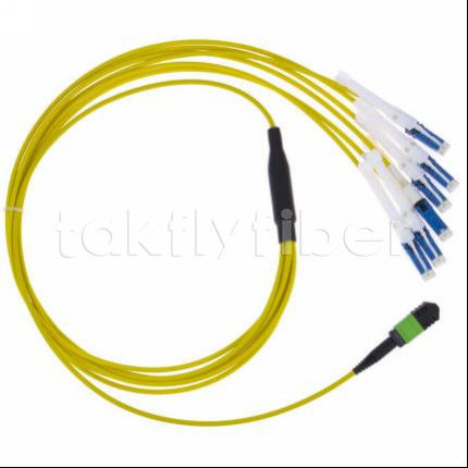 کابل پچ فیبر نوری درجه مخابراتی بادوام با افت درج ≤0.3dB و قطر فیبر 50/125