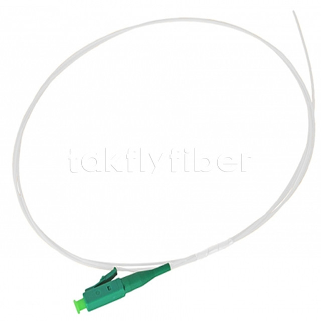 LC سیمپلکس فیبر نوری Pigtail در قطر 3.0mm و طول موج 1310nm برای اتصال بی سیم