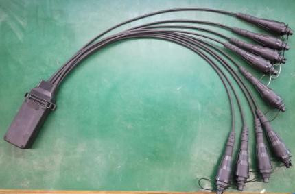 OM1/OM2 نوع فیبر کنتاکتور SuperTap نصب سریع برای Mini FiberHub CLOSURE