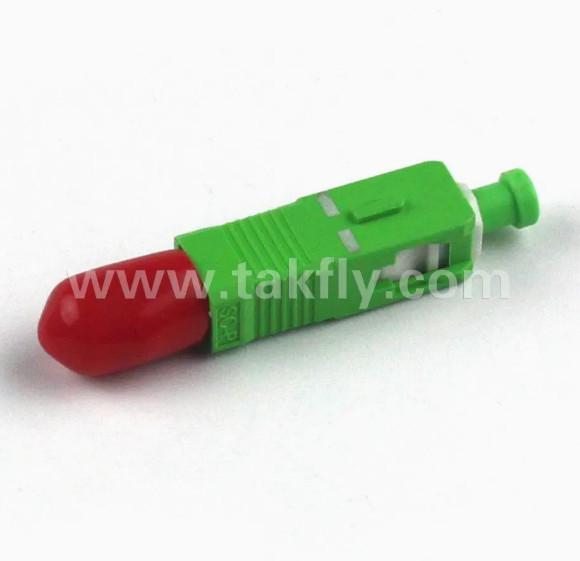 ≤0.2dB از دست دادن ورودی Sc-St آداپتور هیبریدی فیبر نوری مرد و زن برای شبکه در -40- 85