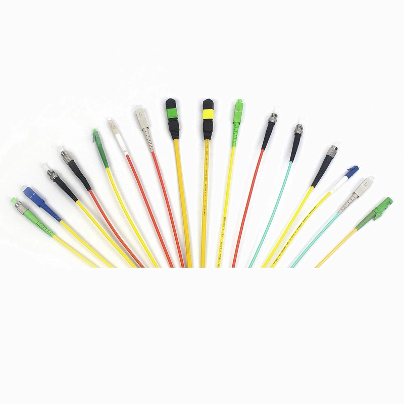 کابل پچ فیبر نوری SC/LC/ST/FC با مقاومت کششی 100 نیوتن PVC/LSZH