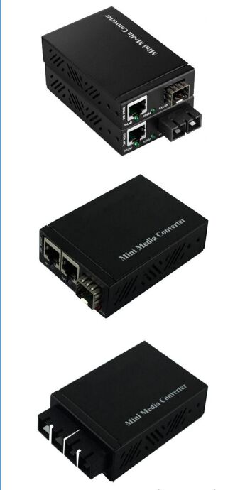 مبدل رسانه Mini 10/10011000Base-TXto 1000Base-FX