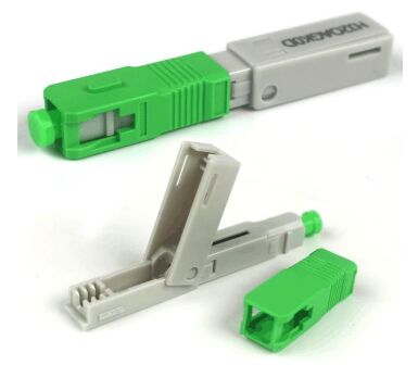 FTTH Field-Assembled SC/APC Field Installable Fiber Fast Connector (Embedded-APC) برای کابل های داخلی