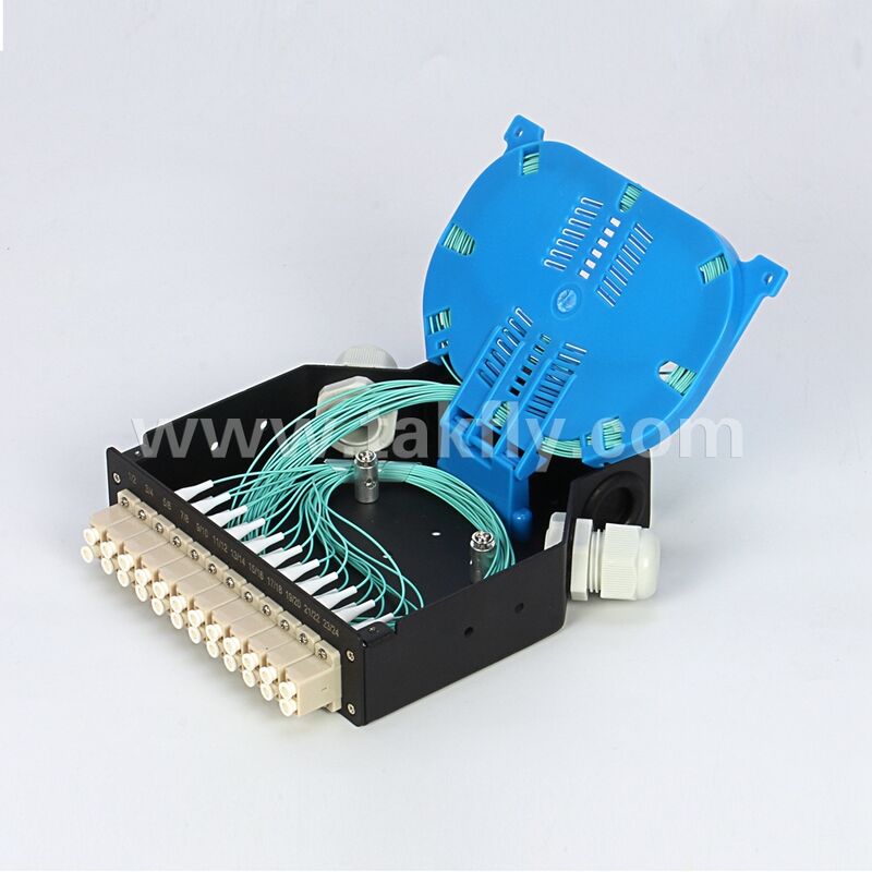 DIN RAIL Fiber Optic Terminal Box/Fiber Optic Patch Panel/ODF/Fiber Optic Distribution Frame/ODF برای کابل های فیبر نوری