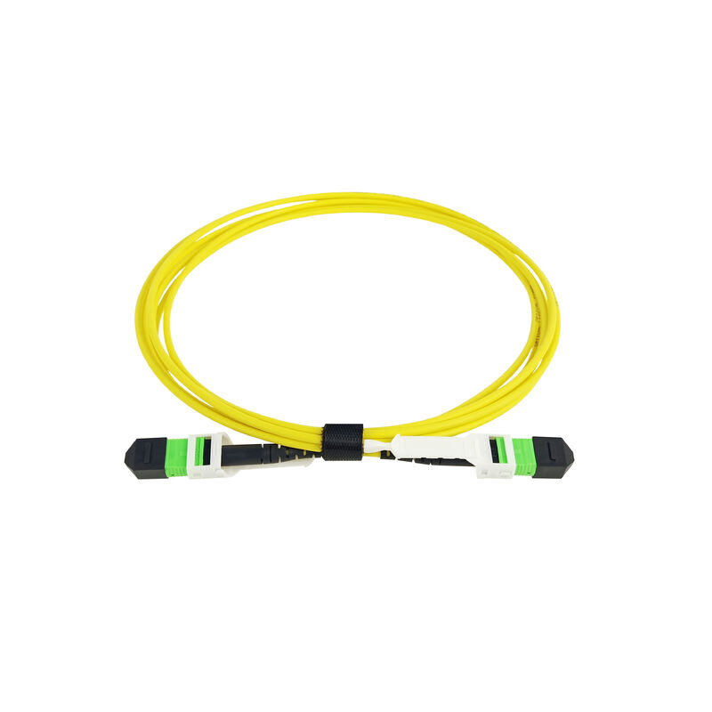 کانکتور فیبر متپی MPO با Pull Tab SM MM OM3 OM4 OM5 فیبر نوری کابل Breakout فیبر نوری Patchcord / فیبر نوری Patch Cable / فیبر نوری کابل اصلی / فیبر نوری کابل Fanout برای چگالی بالا