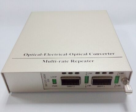 40G OEO Fiber Media Converter 3R Repeater QSFP+ به QSFP+ —— کارایی و راندمان بالا