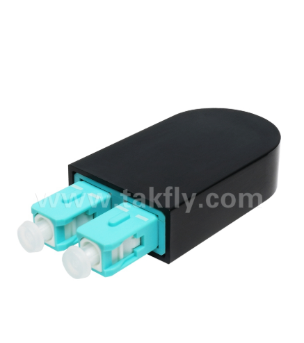 SC Fiber Loopback طراحی ثابت از انتهای به انتهای، حلقه نوری فرستنده به گیرنده در یک کانکتور واحد SC