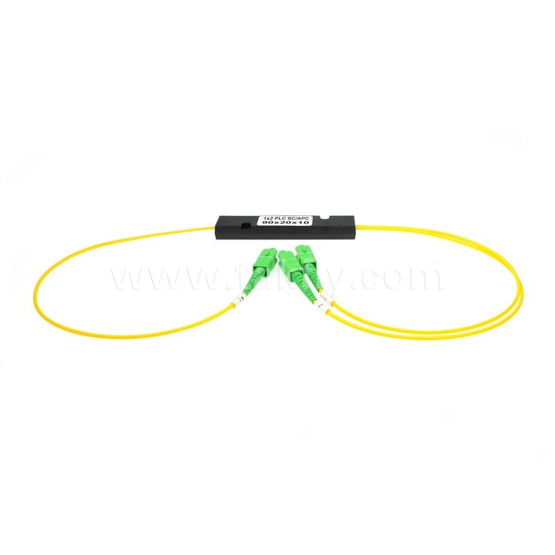 PLC Fiber Splitter ¥ 3.0mm Mini ABS Box، SM G657A1، SC/APC، برای اتصال و توزیع سیگنال نوری در سیستم های PON