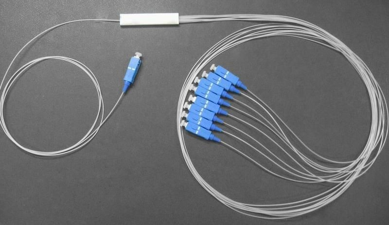 PLC Optical Splitter از 1×2 تا 2×64, G.657A1/G.652D سازگار