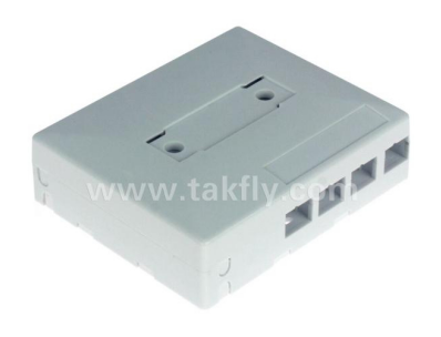 FTTH Desk Box 4 پورت میز نصب شده برای شبکه مخابراتی و LAN/WAN از چین
