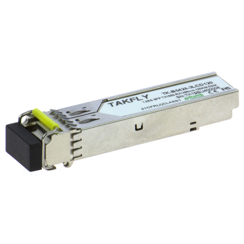 1.25gbps 40/80/120km CWDM Fiber Optic SFP ماژول SFP گیرنده برای ODF