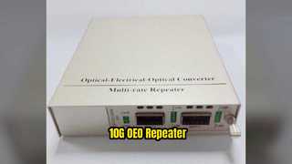 10G OEO Fiber Repeater SFP+ to SFP+ Network Boost