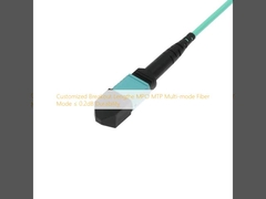 طول شکست سفارشی MPO MTP حالت فیبر چند حالته ≤ 0.2dB دوام
