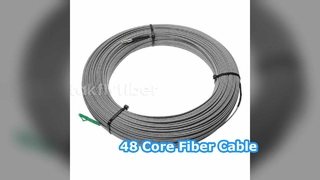 سیم پیچ کابل فیبر نوری FTTH SCAPC شکل 8 قابل کشش، 2.0x5.2mm
