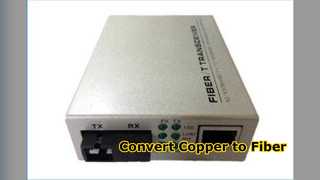 مبدل فیبر گیگابیتی TX به FX Fast Network