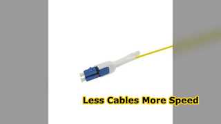 LC Uniboot Patchcord SM G657A2 برای برنامه مرکز داده با چگالی بالا