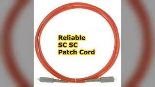 کابل فیبر نوری سیمپلکس دوبلکس SC SC Patch Cord