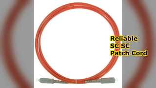 SC SC Patch Cord Duplex Simplex اتصال قابل اعتماد